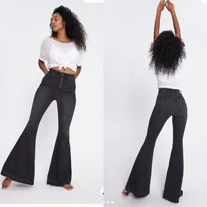 Free People High-Rise Flare